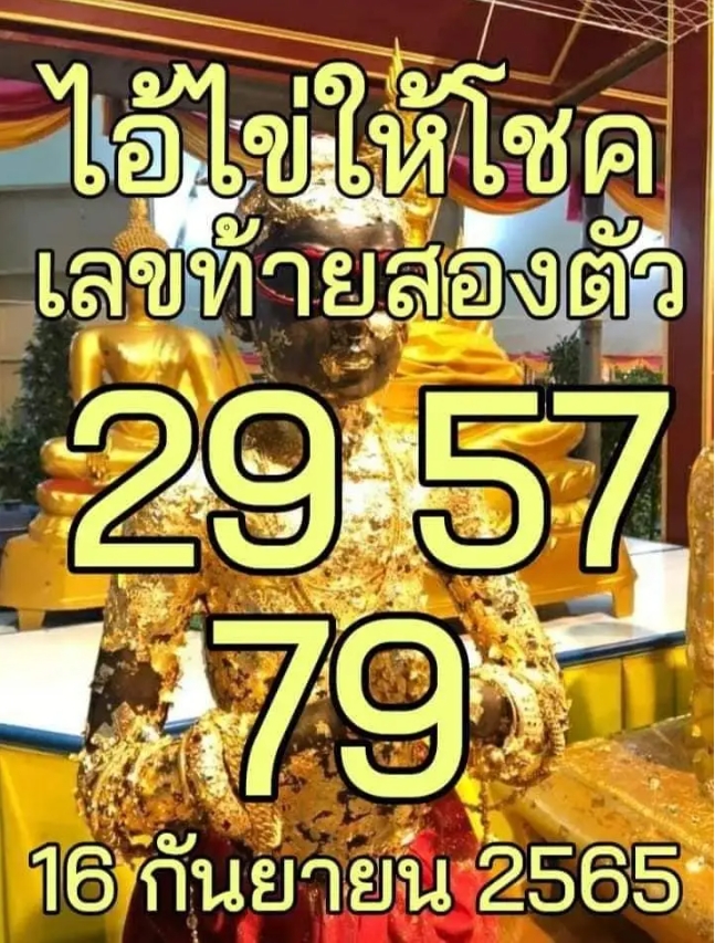 เลขเด็ดหวยไทย แนวทางรัฐบาล ไอ้ไข่ให้โชค 16/9/65